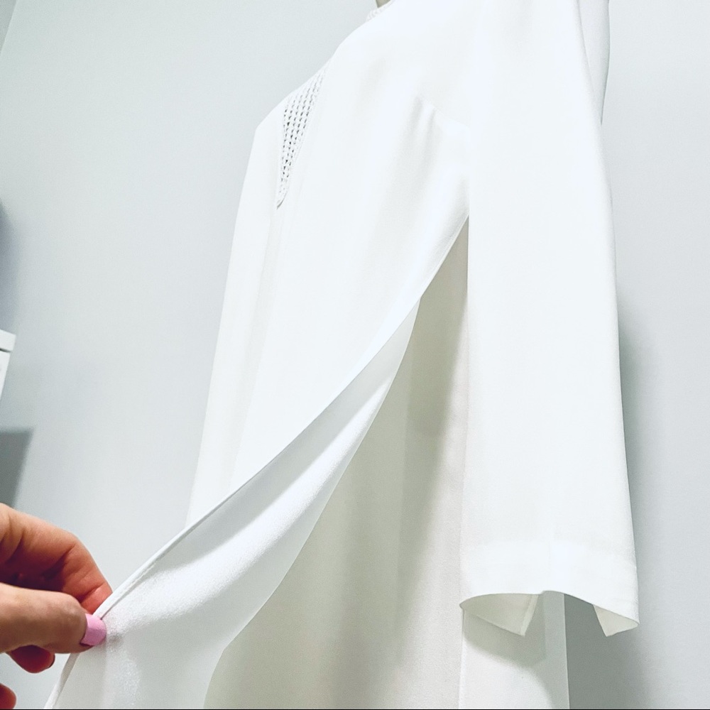 NWOT A.L.C. Long Sleeved Dress Triangle Panel Sz 2 - Picture 11 of 12